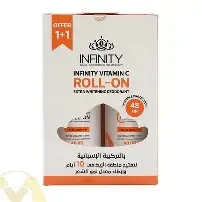 Infinity 48H Whitening Roll-On Deodorant with Vitamin C for All Skin Types (1+1 Free)